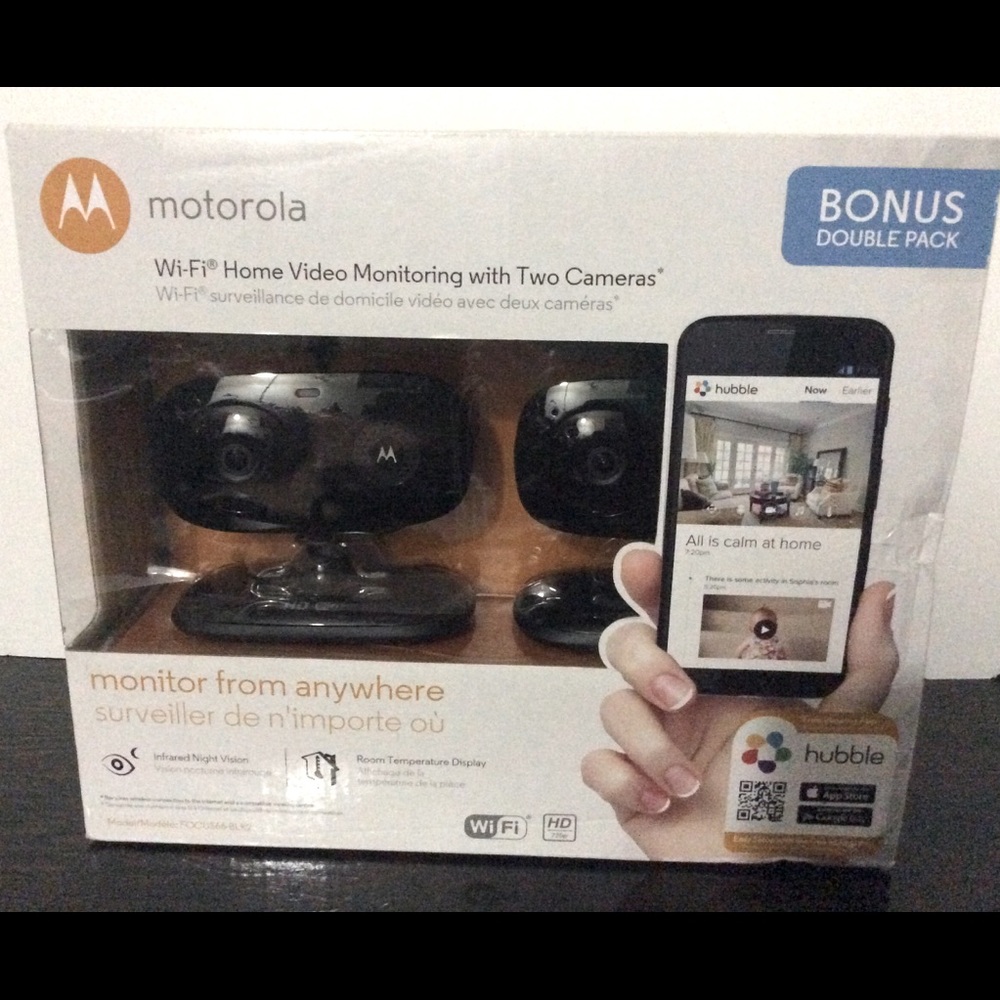 New Motorola video cameras, 2 in one box.